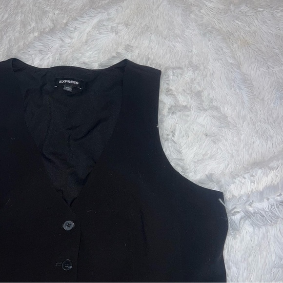 Express Tailored Vest Blazer Button Up Front size Extra Large XL - Picture 1 of 3